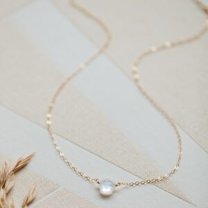 Moonstone Cushion Necklace