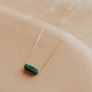 Moss Gemma Necklace