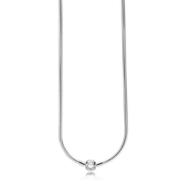 Pandora Moments Snake Chain Necklace, Sterling Silver