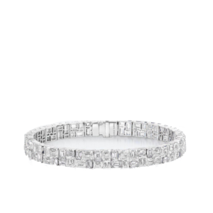 Private Label Emerald Diamond Mosaica Bracelet