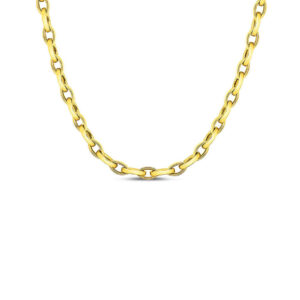Roberto Coin Almond Link Chain Necklace