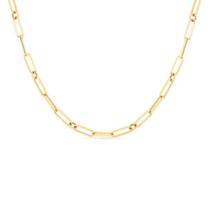Roberto Coin Paper Clip Link Necklace