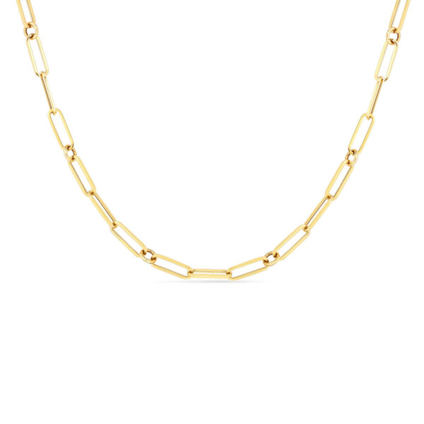 Roberto Coin Paper Clip Link Necklace