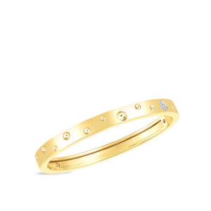 Roberto Coin Pois Moi Luna Diamond Bangle