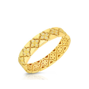 Roberto Coin Yellow Gold Venetian Princess Bangle Bracelet