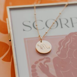Scorpio In Bloom Necklace