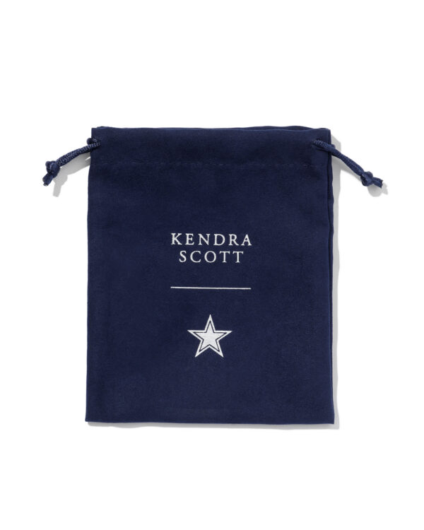 Sierra Silver Star Delicate Chain Bracelet in Navy Enamel