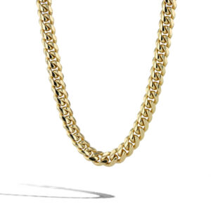 Solid Gold Cuban Link Chain Necklace - 6mm