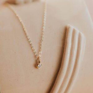 Solitaire Necklace